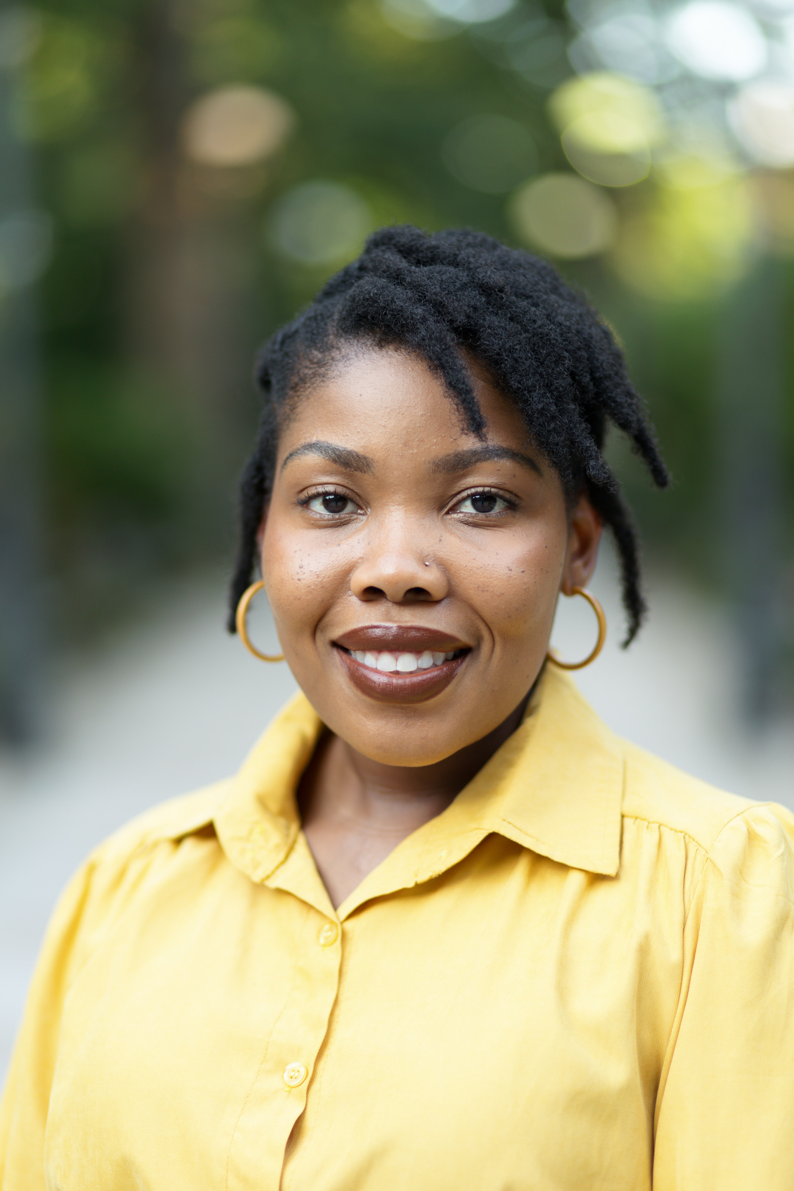 Refilwe Headshot Brooke Scott, LSW. PTSD trauma therapist in Philadelphia