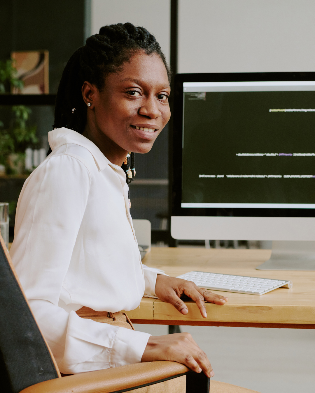 a woman in online therapy in new jersey